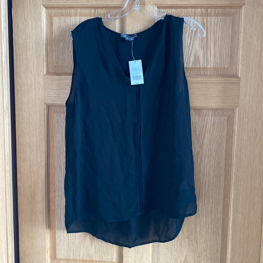 Vince brand. Sleeveless blouse. Beautiful and New with tags